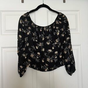 forever 22 flowy floral top